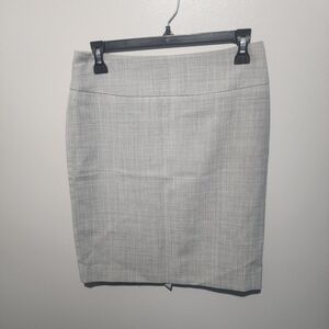 Express Light Gray Pencil Skirt
